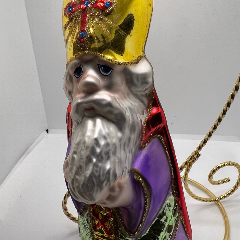 Polonaise Vintage Cardinal Christmas ornament